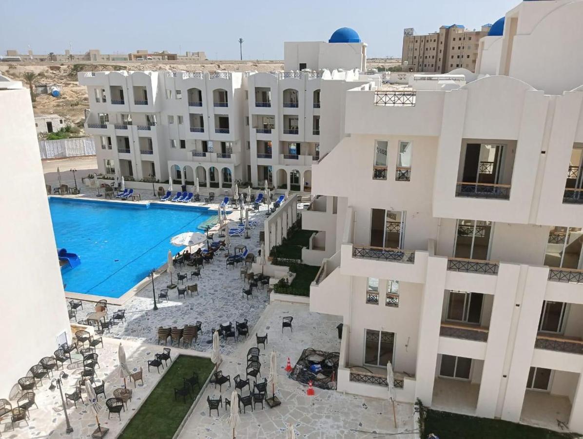 Appartement شاليه الزمردة بمنتجع سانتوريني à El Alamein Extérieur photo